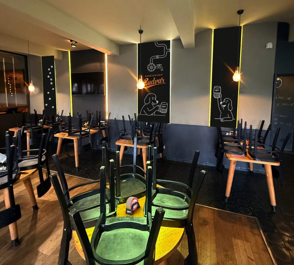 Restaurace & Interiéry – ukázka realizace 3